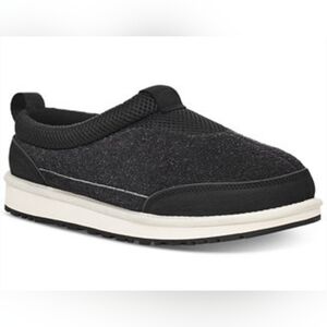 SIZE 10 UGG AUSTRALIAN TASMON 10E SLIPPER SHOES BLACK